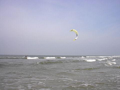 Kite surfen auf Ameland