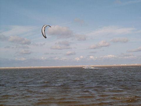 Kite surfen auf Ameland