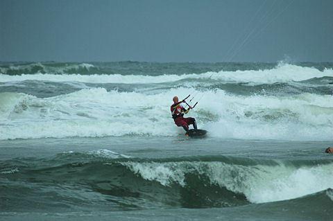 Kite surfen auf Ameland