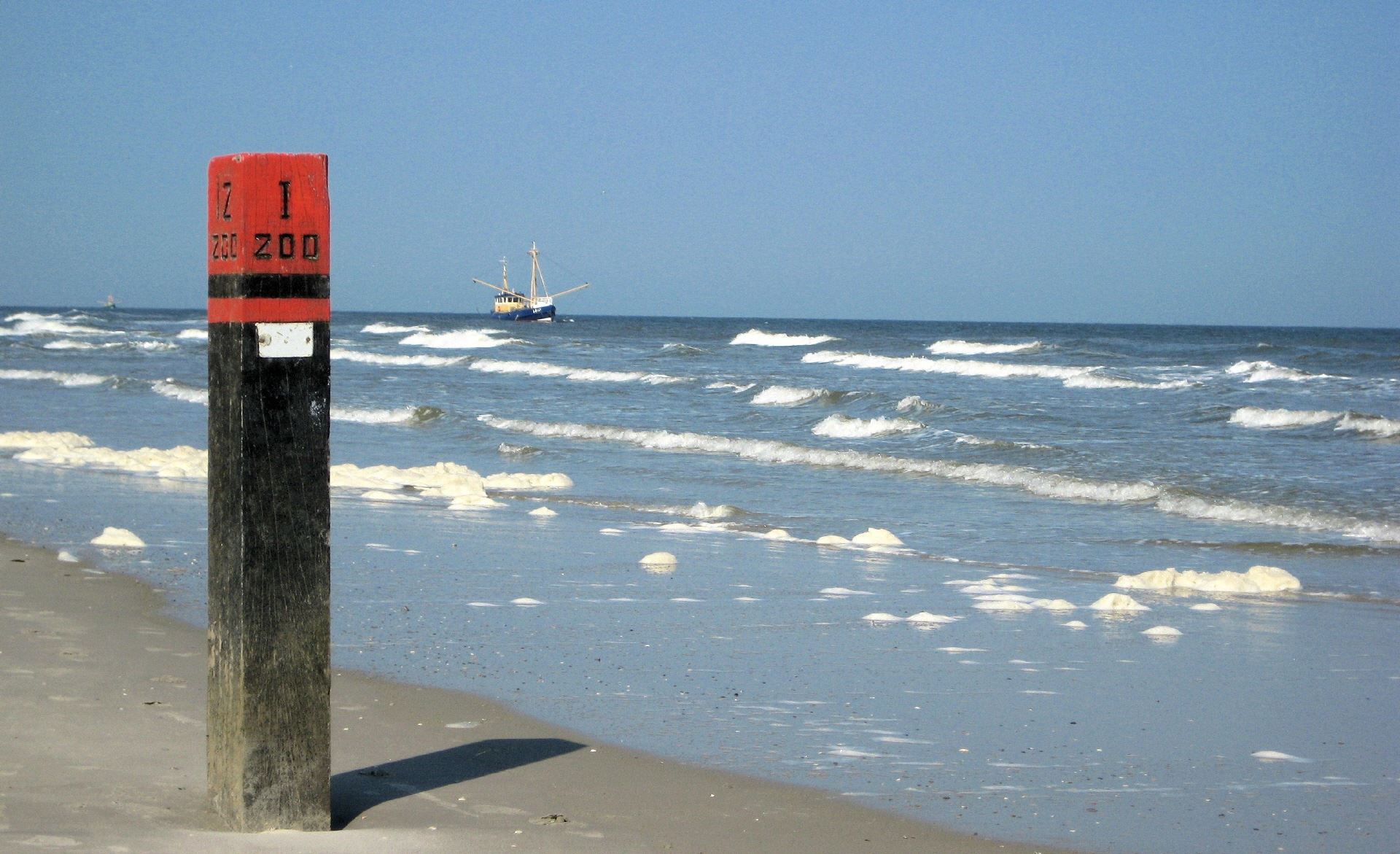 Krabbenkutter vor Ameland