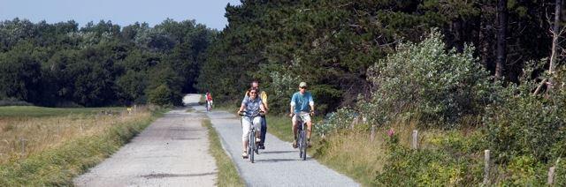 Radtour durch Dünen und Wald